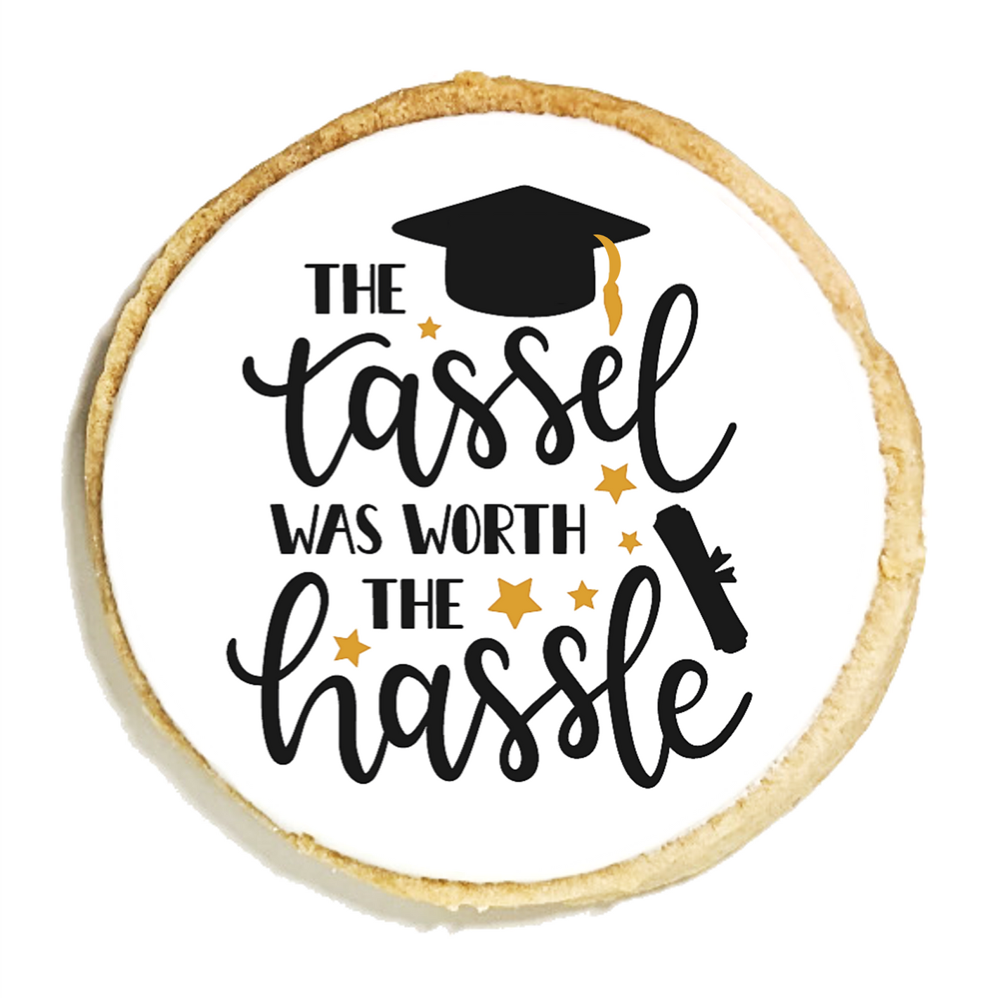 Grad Tassel Hassle Cookies