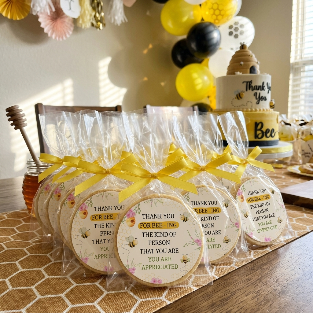 Thank You Bee Cookies