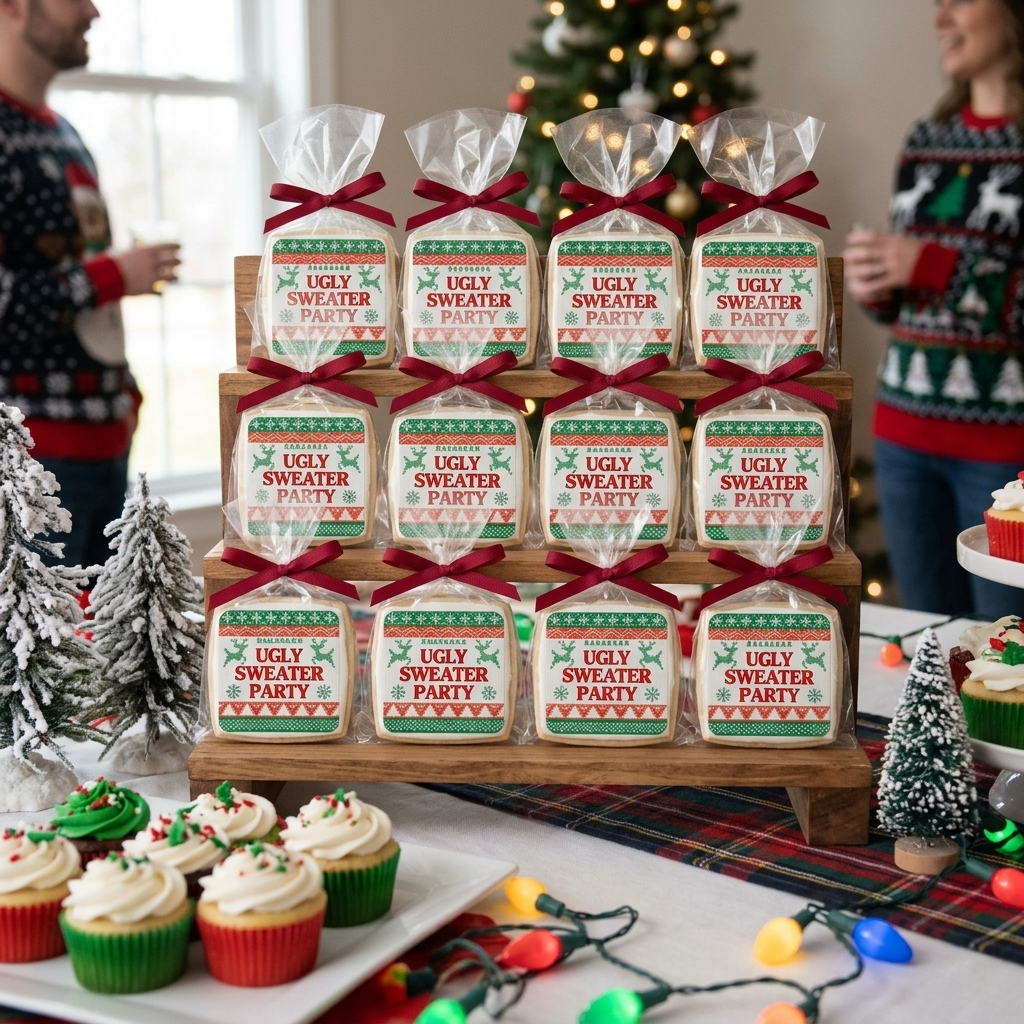 Ugly Sweater Cookies