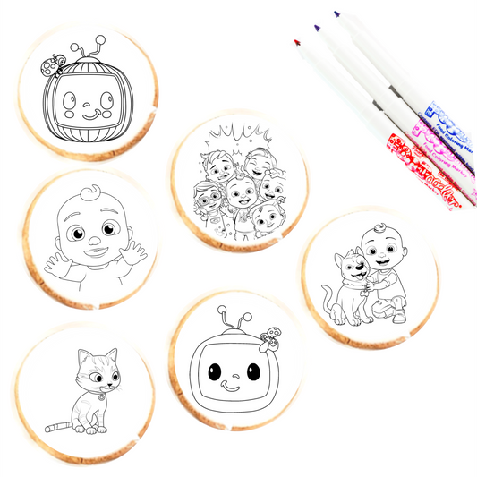 Any Character Cookie Coloring Kit