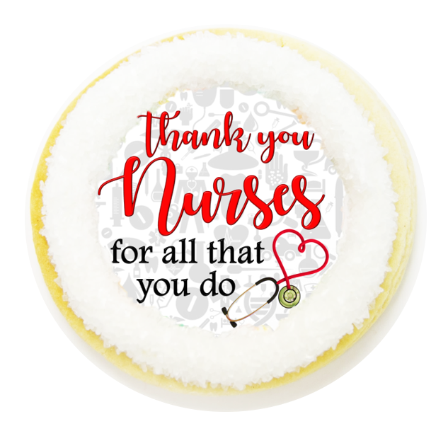 Thank You Nurses Cookies (1 Dozen)