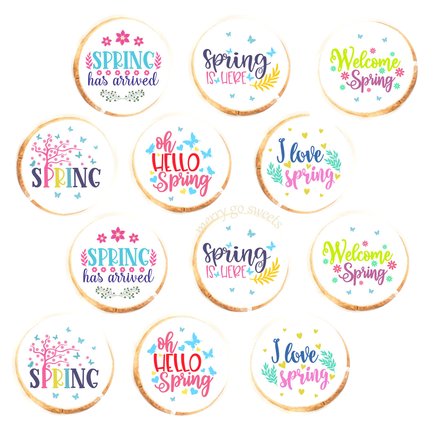 Spring Assorted Cookies