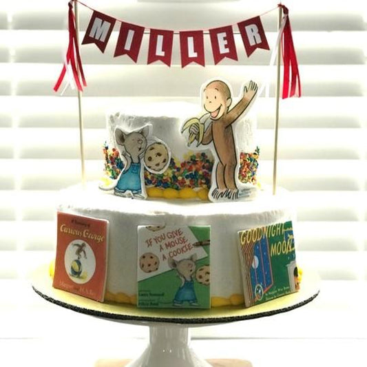 Edible Storybook Cake Decorations - Merry Go Sweets