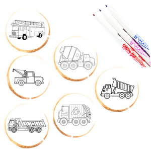 Truck Cookie Coloring Kit