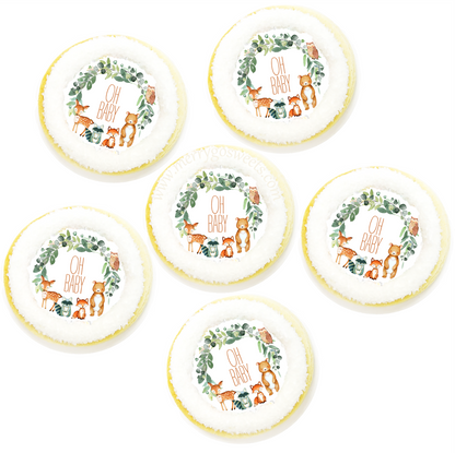 Woodland Neutral Oh Baby Cookies